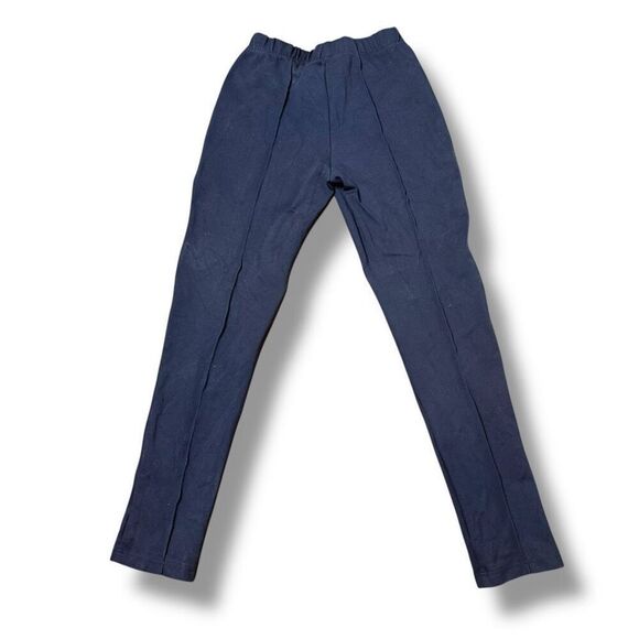 Lilly Pulitzer Navy Blue Travel Vacation Pull-on Cropped Legging Pant Women’s S - Picture 6 of 10